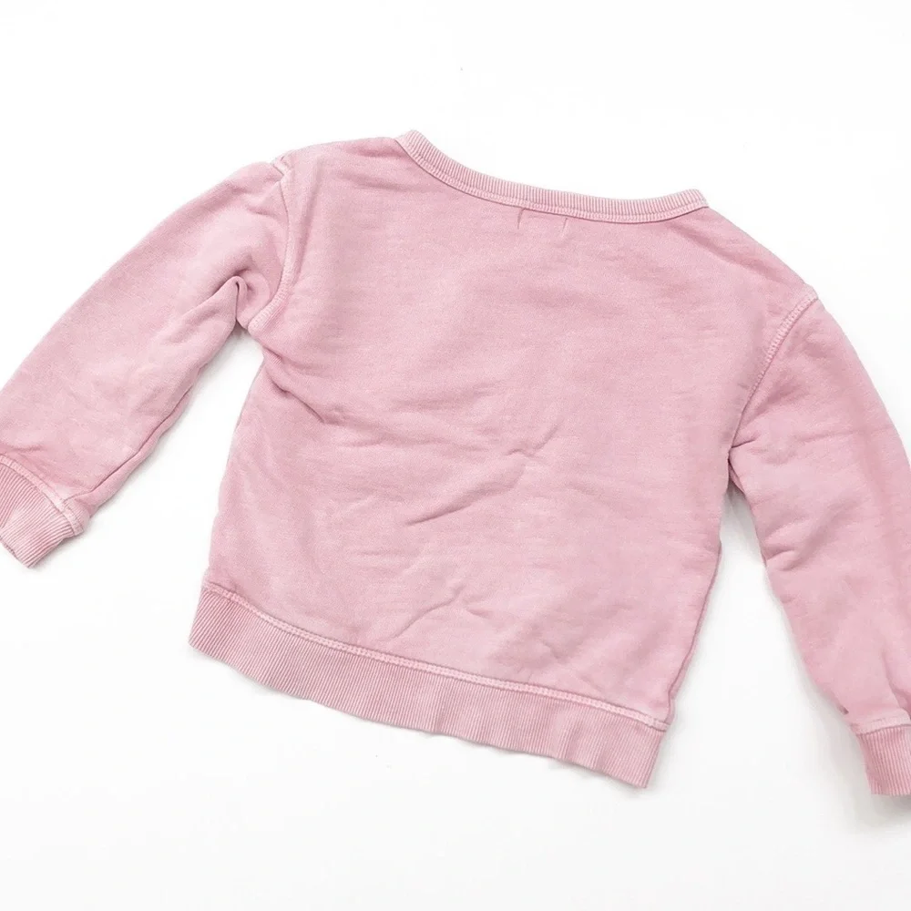 Gymboree toddler girl pink beach waves sweater